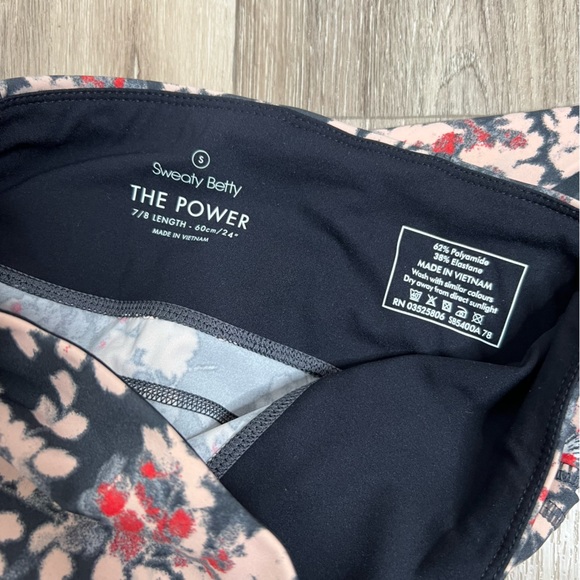 Sweaty Betty The Power 7/8 Leggings Size S - Picture 6 of 7